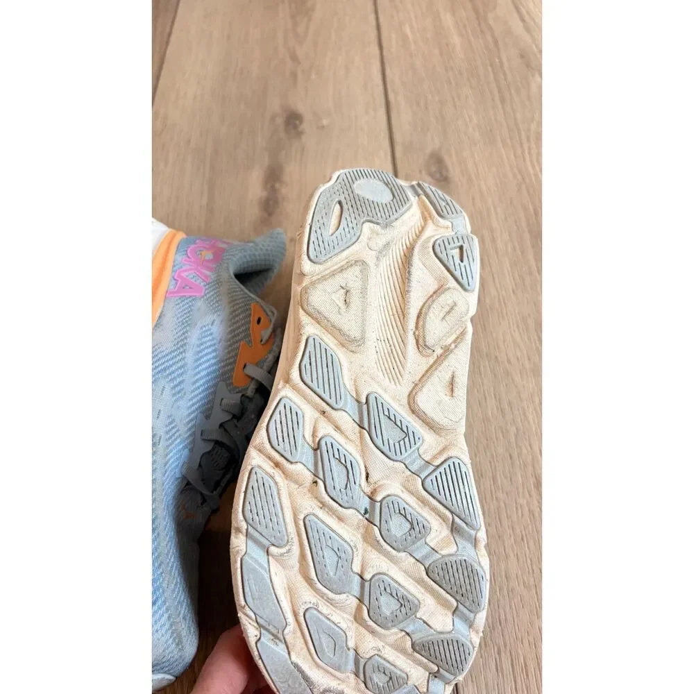 HOKA Clifton 9 Running Shoes Airy Blue Ice Water Women's Size 7